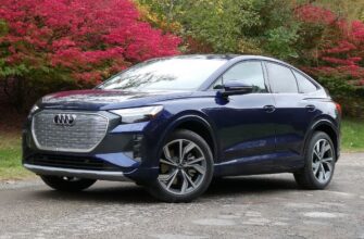 Обзор Audi Q4 E -tron 2023 года